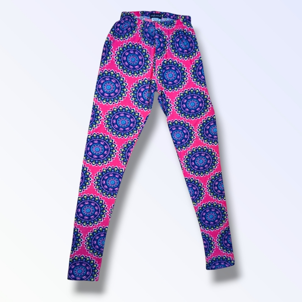 Simply Southern | Women's Multicolor Vintage Leggings | One Size Fits Most |